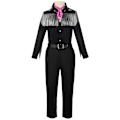Pikkukuva 2 / 4: Barbie Ken Cowboy Halloween -asu miehille, aikuisten 18-64, musta 3XL