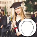 Miniatyrbild 7 av 7: 2-pack examenshuvudband, sätts in för att fixa och uppgradera din examenshatt och frisyr, ändra inte ditt hår 2PCS