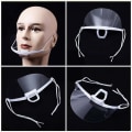 Miniatyrbild 5 av 10: 10 st Mask Munskydd Andningsbart Elegant Transparent 10PCS