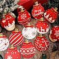 Miniatyrbild 5 av 5: 12 st julgranskulor Julhängande Ornament för julgran Ornament Trähängande Ornament 12PCS