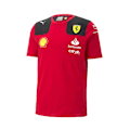 Miniatyrbild 2 av 4: Scuderia Ferrari F1 Officiell PUMA Charles Leclerc T-shirt Röd Mode T-shirt 2XL