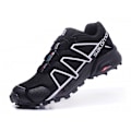 Miniatyrbillede 1 af 8: SALOMON Speedcross 4 løbesko til damer Black White 41