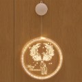 Miniatyrbild 1 av 2: LED Julgran Julbelysning Hängande Dekoration Hem Inomhus Utomhus C