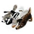 Miniatyrbild 1 av 5: Plush Hundeleksak Odestrukterbar Husdjur Valp Ljud Tugga Kvittra Squirrel