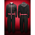 Miniatyrbild 2 av 5: Squid Game 2 Uniform Svart Jumpsuit - Squid Game 2 Långärmad Jumpsuit Kläder - Squid Game 2 Uniform Svart Jumpsuit L