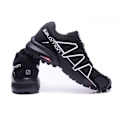 Miniatyrbillede 5 af 8: SALOMON Speedcross 4 løbesko til damer Black White 41
