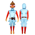 Pikkukuva 1 / 5: F-ortnite Body Fancy Dress -asu Lasten Poikien Halloween-juhliin Cosplay-haalaripuvut 110cm