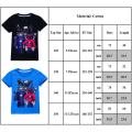 Miniatyrbild 5 av 5: Barn Pojkar Flickor Skibidi Toalett Sommar Kortärmad T-shirt Tryckt Tee Toppar Blus Julgåva Dark Blue 140cm