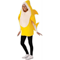 Pikkukuva 1 / 2: Lasten Baby Shark -perhe Naamiaisasu Pojat Tytöt Halloween-juhlapuku Haalari Yellow One Size