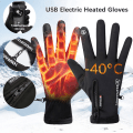 Miniatyrbillede 2 af 3: USB Varmehandsker Touch Screen Vandtæt Elektrisk Arbejde Ski grey Temperature regulation