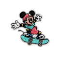 Miniatyrbild 2 av 3: 21 st Anime Lilo & Stitch Applikationer Stryka På Broderade Märken för Kläder 21PCS