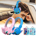 Pikkukuva 3 / 5: Lilo & Stitch Langattomat Lasten Kuulokkeet Bluetooth Pehmeät Korvapehmusteet Blue