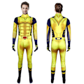 Miniatyrbild 1 av 5: Halloween Vuxna Barn Deadpool 3 Wolverine Cosplay Kostym Herr Pojkar Jumpsuit 140cm