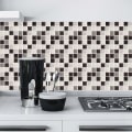 Miniatyrbild 3 av 7: 50 st Mosaik Kristallplattor Dekaler DIY Vattentäta Väggdekaler E 50PCS