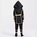 Miniatyrbilde 3 av 4: Ninja Kostyme for Barn Gutter Jenter Tilbehør Antrekk Sett Karneval Nytt A XL