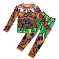 Pikkukuva 1 / 5: Moana 2 Maui Cosplay Pyjama -setti Lasten Poikien Halloween-asu Yöasut 140cm