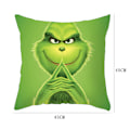 Miniatyrbild 2 av 2: Julgrinch Kuddfodral Julklapp Heminredning D