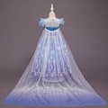 Pikkukuva 3 / 5: Mekot Prinsessamekot Lumikuningatar Tyttöjen Hienot Anna Elsa -asut Syntymäpäiväjuhlat Cosplay-vaatteet 140cm