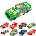 Pikkukuva 3 / 3: Disney Autot Supercharged Dinoco Chick Hicks Diecast -auto Doc hudson