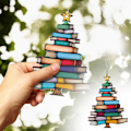 Miniatyrbilde 4 av 5: Julepynt Juletrepynt Bokelskere Anheng Julepynt Juletre Dekor Juletre Bil Festdekorasjonsgaver M