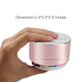 Pikkukuva 4 / 4: Kannettava langaton Bluetooth-kaiutinradiopuhe Pink