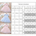Miniatyrbild 3 av 3: Flickans Frozen Elsa Prinsessklänning, Casual Sommarklänning för Fester, 3-7 År Pink 140cm