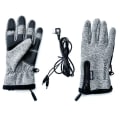 Miniatyrbillede 1 af 4: USB Varmehandsker Touch Screen Vandtæt Elektrisk Arbejde Ski grey constant temperature