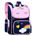 Miniatyrbild 2 av 5: Enhörning Ryggsäck Pojkar Flickor Barn Cartoon Skolväska Casual Bookbag Resväska Axlar Väskor Royal Blue Small