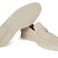 Miniatyrbild 4 av 10: LORO PIANA Summer Charms Walk Mockasiner i mocka Grey 41