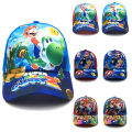 Miniatyrbild 2 av 2: Super Mario Bros Baseballkeps KIDS Justerbar Hatt B-red