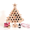 Miniatyrbild 3 av 4: Julgran i Trä - Adventkalender för Vinflaskor A