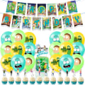 Miniatyrbilde 1 av 5: Rick og Morty-tema bursdagsballonger for barn