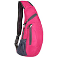 Pikkukuva 1 / 5: Miesten rintareppu olkalaukku Cross Body -laukku matkareppu Rose Red