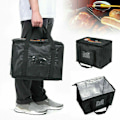 Miniatyrbillede 1 af 5: Isolerede leveringstasker Pizza Takeaway Termisk Varm/Kold Taske 16L