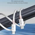 Miniatyrbilde 2 av 5: DEVIA EC317 Smart Series 1,5 m Type-C til Type-C PD 100W Hurtigladekabel TPE Datakabel