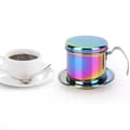 Miniatyrbilde 4 av 4: Kaffedrypper i rustfritt stål, gjenbrukbart filter, bærbar dryppkaffetrakter