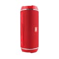 Bärbar Bluetooth-högtalare, röd, vattentät, 5W, USB/TF, multifunktionell