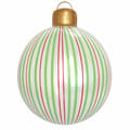 Oppustelig julekugle-dekoration 40 cm, vandtæt PVC-pynt til haven Green