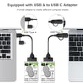 Miniatyrbillede 4 af 4: USB 3.1 til SATA-adapter, Type-C & USB 3.0 2-i-1 harddiskkabel 50 cm
