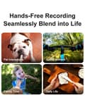 Miniatyrbillede 7 af 8: Smarte briller med videooptagelse, Bluetooth-lyd, USB, digitale, solbrillestil