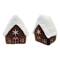 Miniatyrbilde 4 av 5: Plush Puterute Gingerbreadhus - Pynteputer, Lekeputer, Hjemmedekorasjon, Julegaver til Barn As Shown