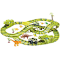 Miniatyrbild 1 av 8: Stor Barnbilbana - Dinosaurie YY Green Grön
