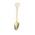 Miniatyrbillede 1 af 10: 5 stk. Kaffeske Spade Teske GULDSPIDS - spot salg Guld Gold Pointed-Pointed