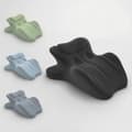 27° Ergonomisk Par Kudde - Premium Memory Foam Multi-Stödkudde | Lättviktig & Maskintvättbar Design black