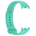 Miniatyrbilde 1 av 5: Justerbar silikonrem for Mi Band 8 Smartwatch Armbånd Armbånd Beltehempe Yellow green