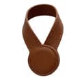 Multifunktionel magnetisk læderhatteclips – Stærk magnetisk rund holder – Rejsetaske tilbehør Brown