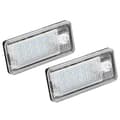 2 stk. Bil LED Nummer Hop Lpl0114 Nummerpladelys til Audi A3 S3 A4 S4 B6 B7 A6 C6 S6
