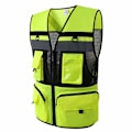 Pikkukuva 2 / 5: Heijastava turvaliivi - Monitaskuinen heijastava turvaliivi - Vihreä (XL) xl