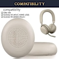 Miniatyrbilde 2 av 5: Øreputerstatning for Jabra Evolve2 65 (65ms 65uc USB)/evolve2 40 (40uc 40ms USB)/elite 45h On-ear trådløst headset Gold