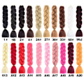 Pikkukuva 2 / 4: Letit, Ombre-letit, Rasta-letit, Tummanvioletti Tummanvioletti DarkPurple Enfärgad - #A35
